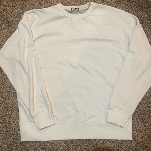 White Champion crewneck